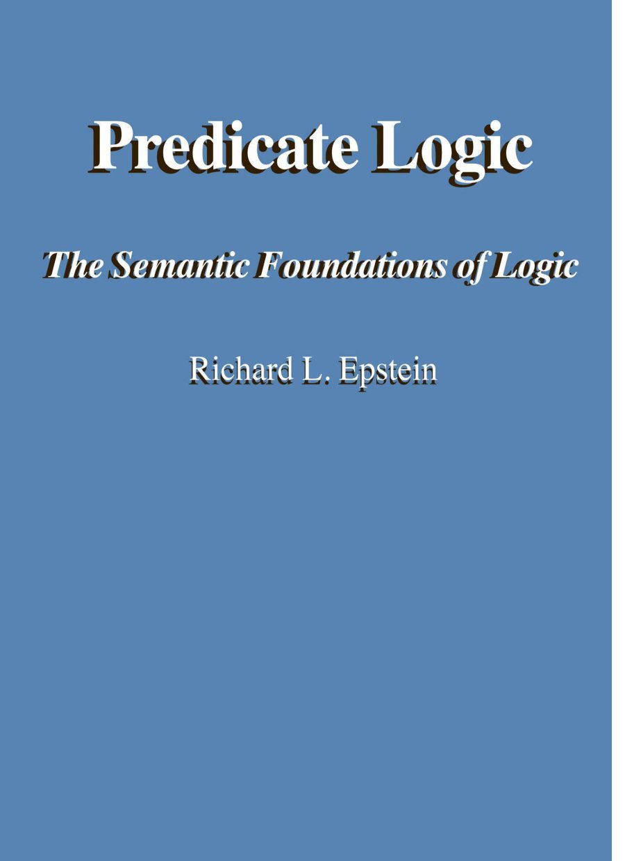 Predicate Logic